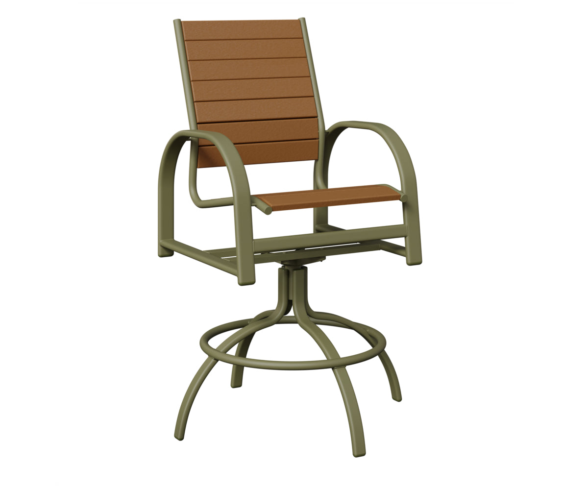 Murphy Poly Swivel Bar Chair