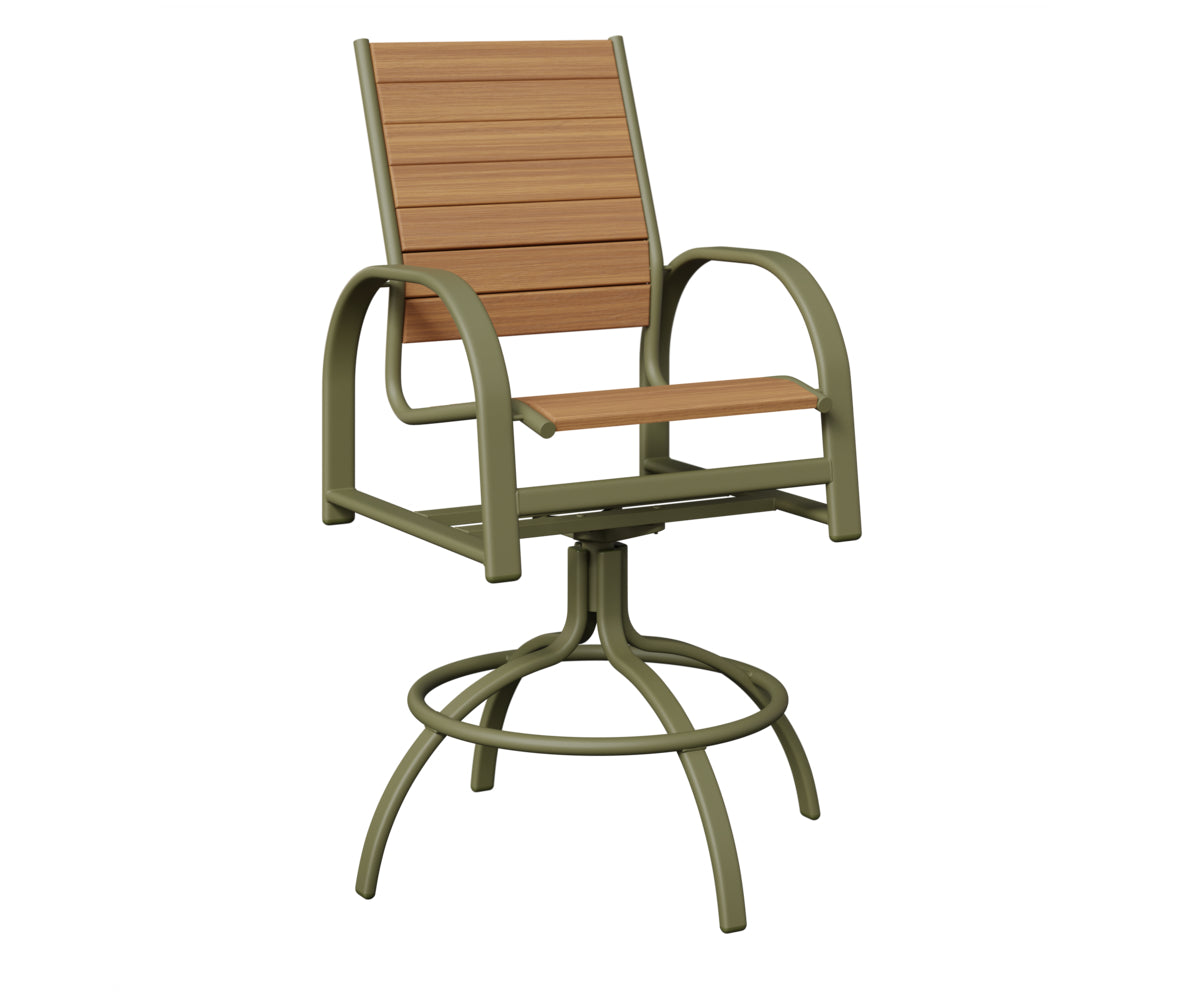 Murphy Poly Swivel Bar Chair