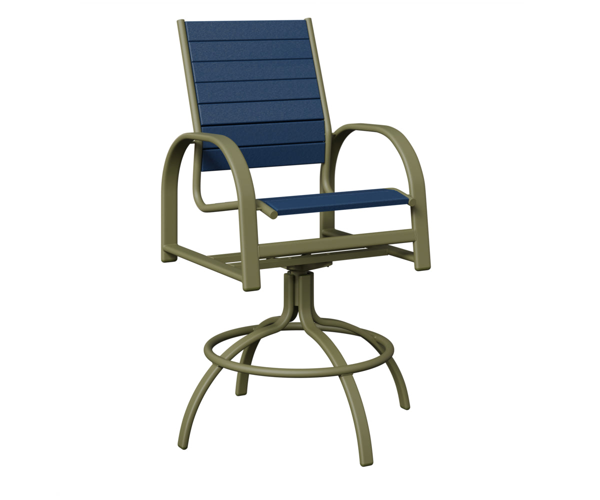 Murphy Poly Swivel Bar Chair