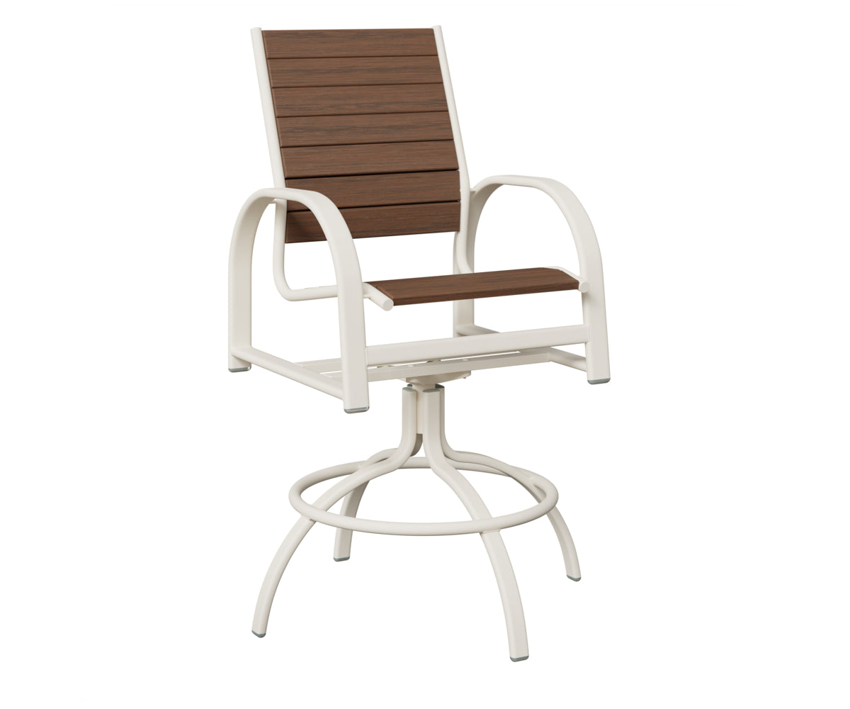 Murphy Poly Swivel Bar Chair