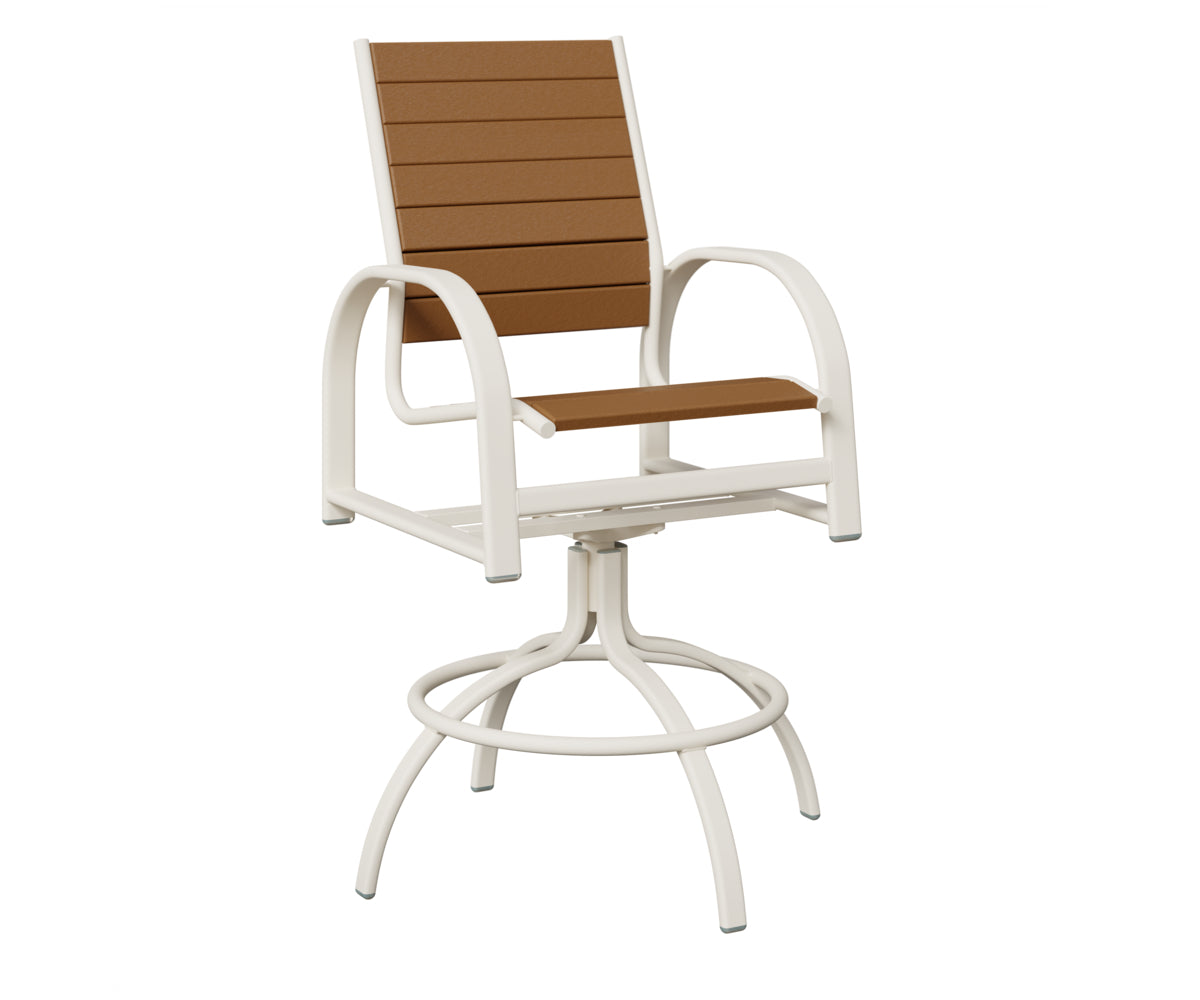 Murphy Poly Swivel Bar Chair