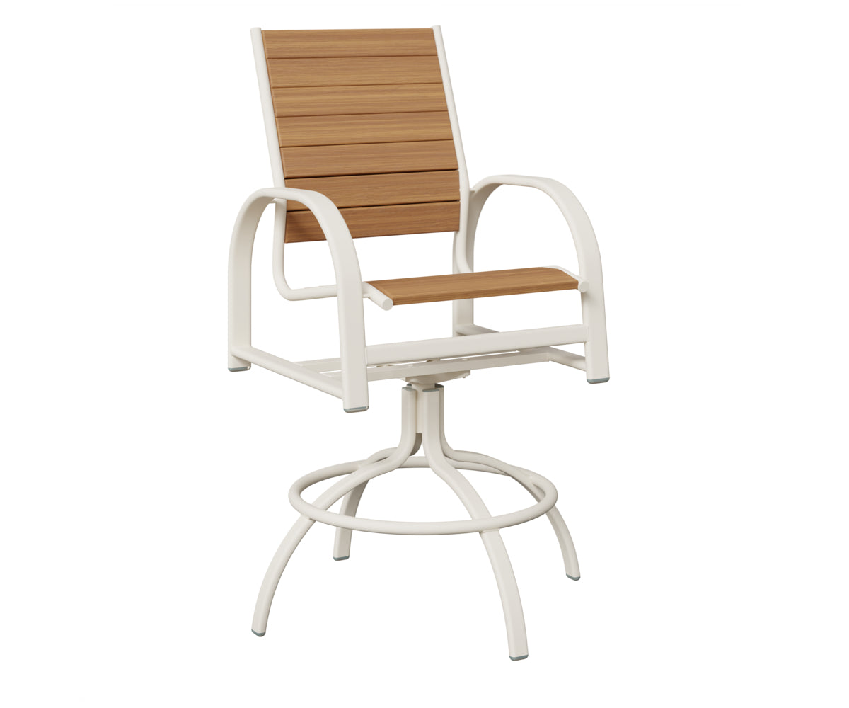 Murphy Poly Swivel Bar Chair