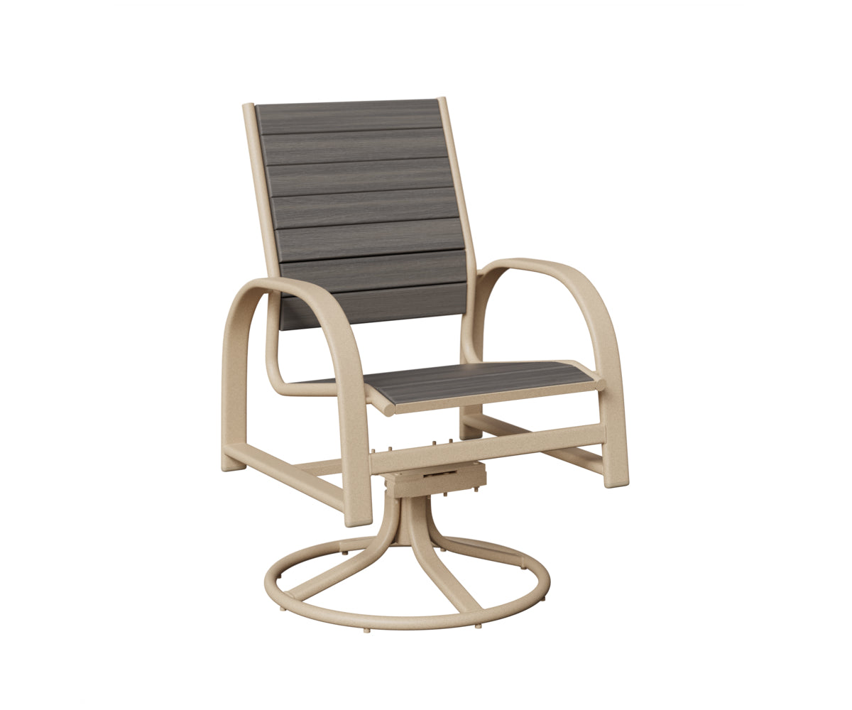 Murphy Poly Swivel Rocker Dining Chair