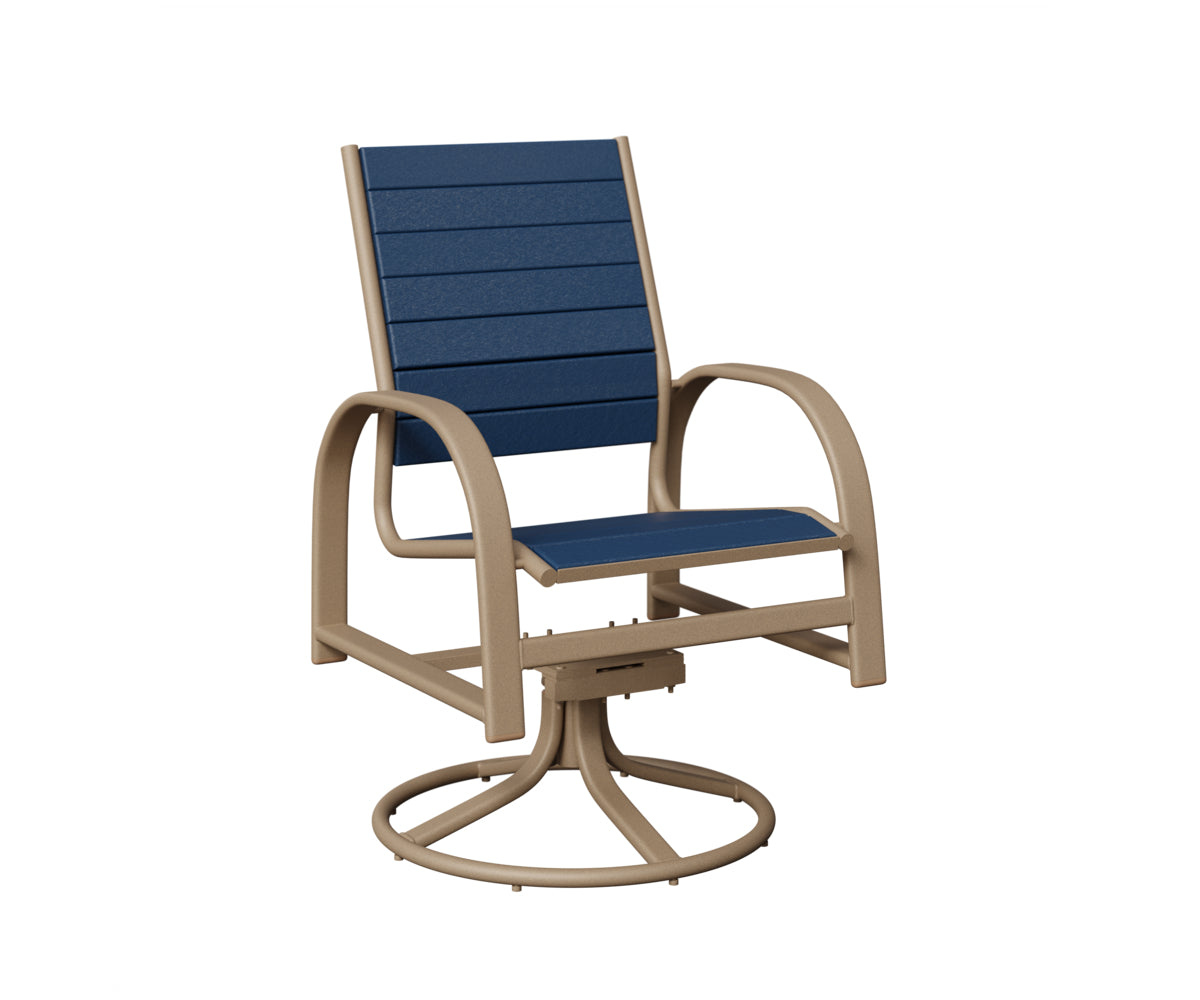 Murphy Poly Swivel Rocker Dining Chair