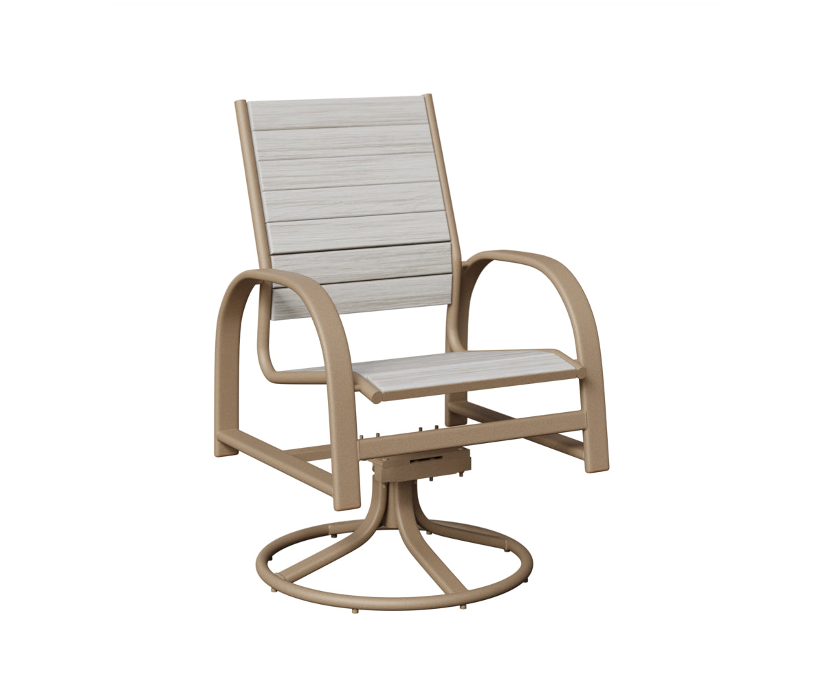 Murphy Poly Swivel Rocker Dining Chair