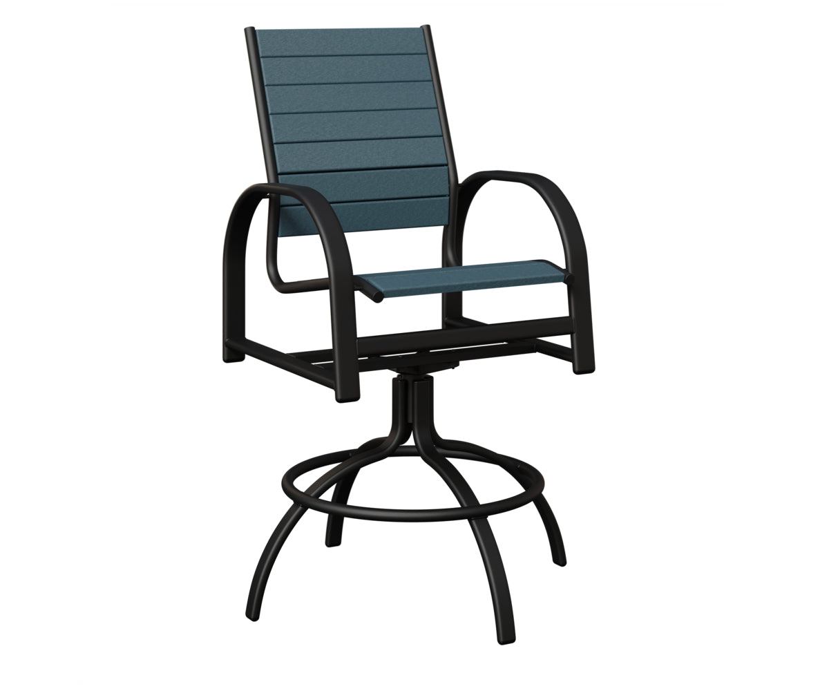 Murphy Poly Swivel Bar Chair