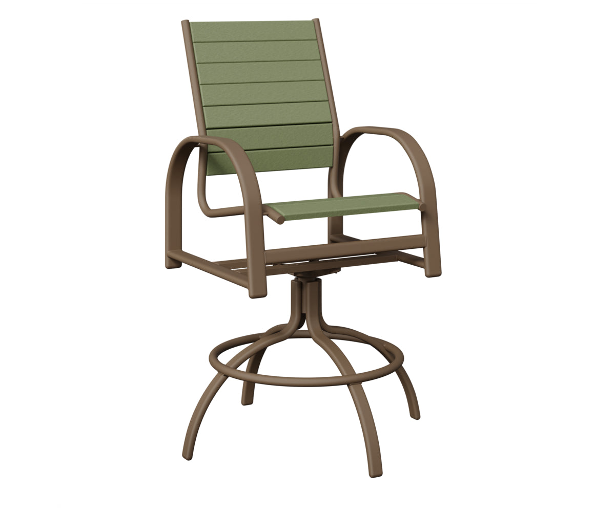 Murphy Poly Swivel Bar Chair