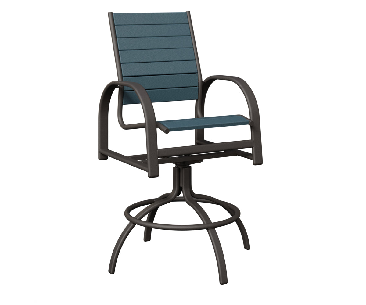 Murphy Poly Swivel Bar Chair