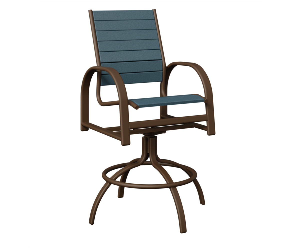 Murphy Poly Swivel Bar Chair