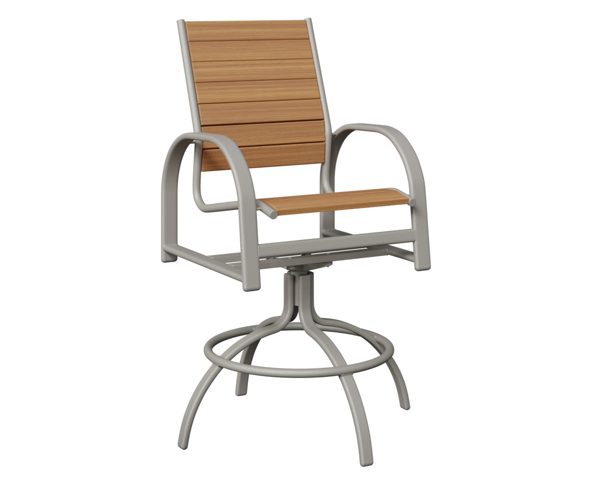 Murphy Poly Swivel Bar Chair