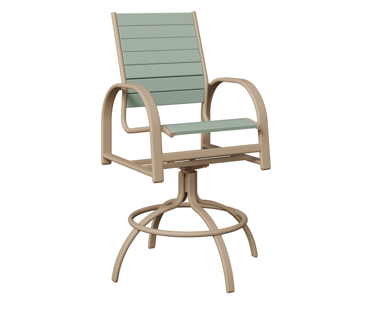 Murphy Poly Swivel Bar Chair
