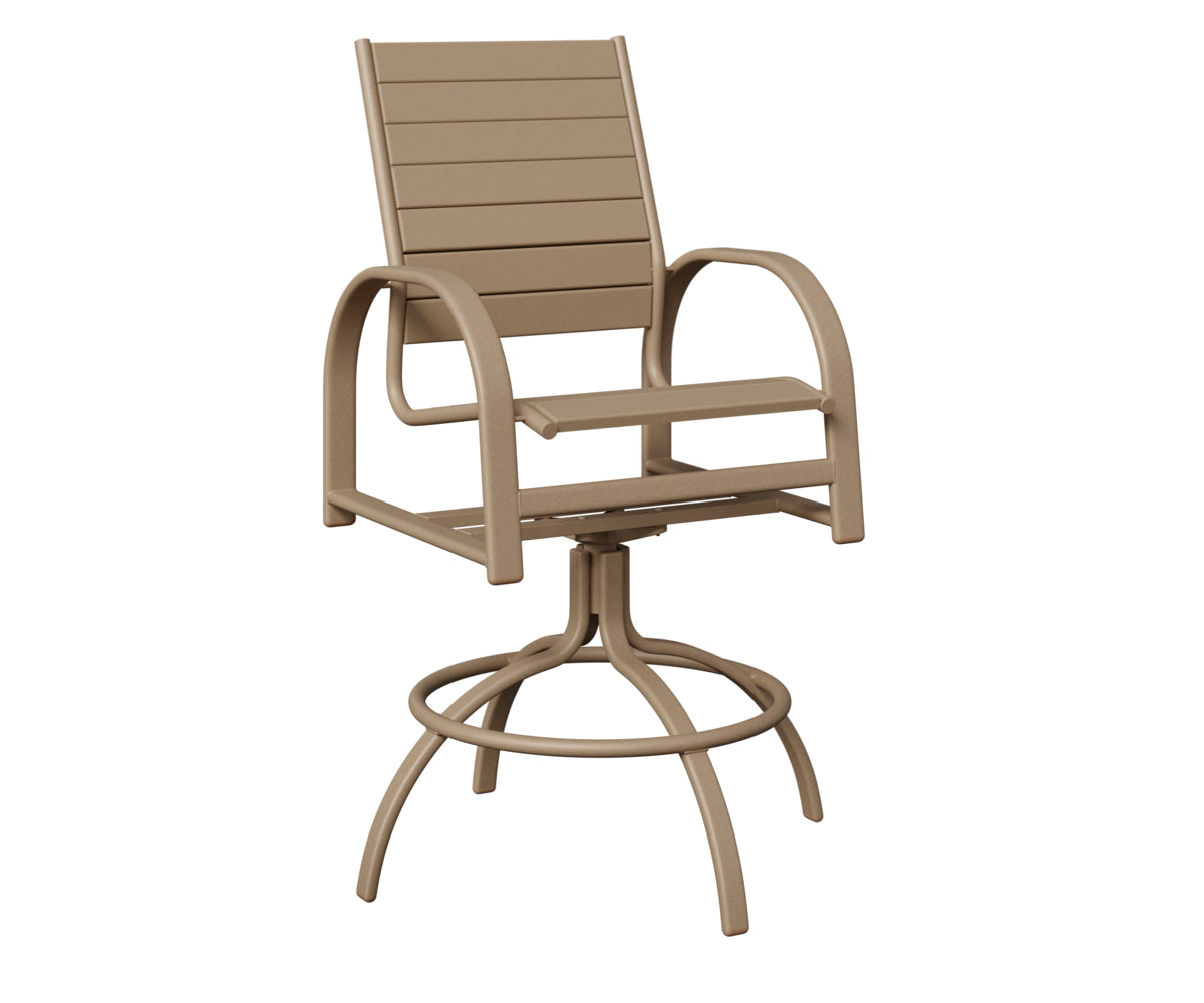Murphy Poly Swivel Bar Chair