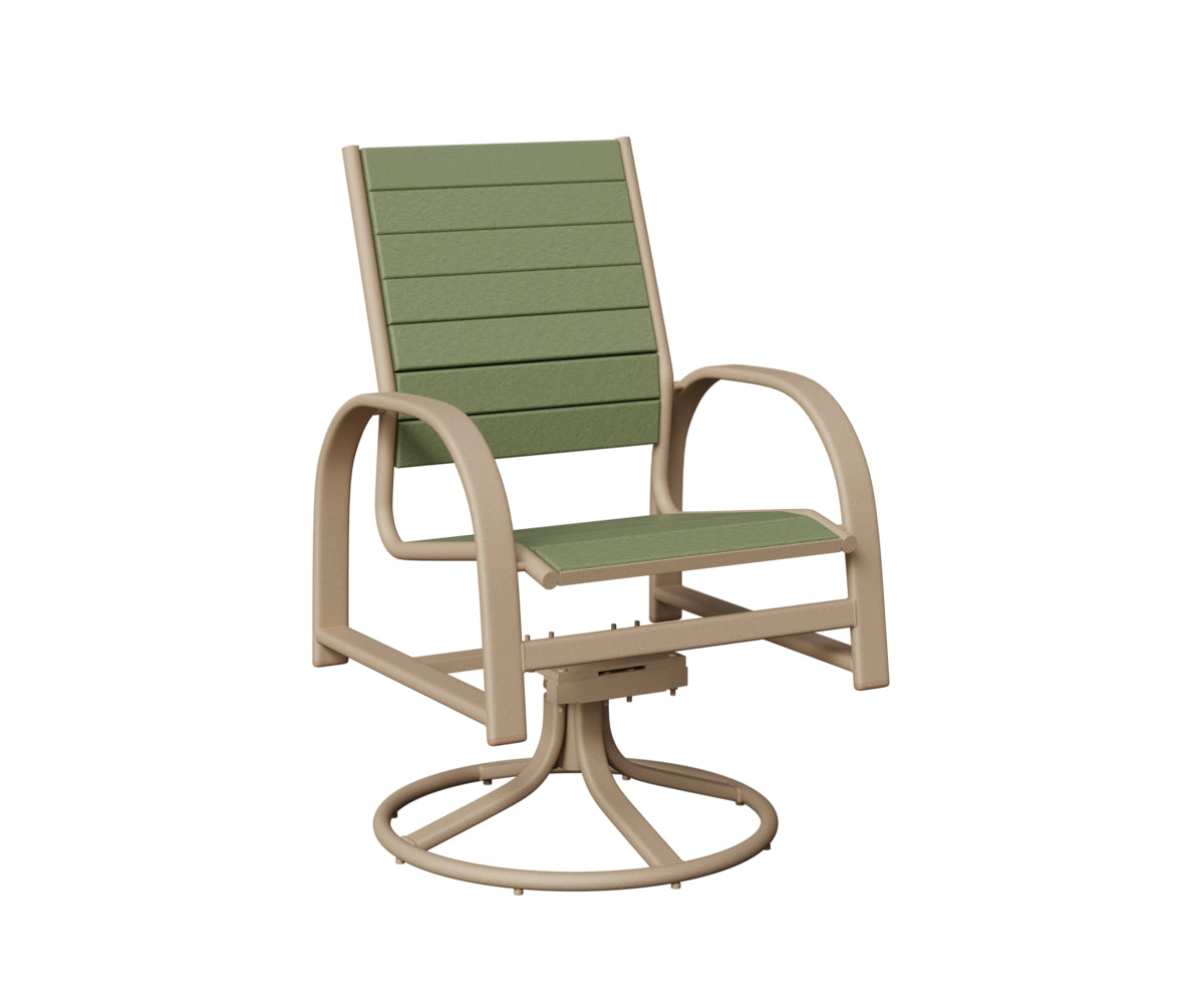 Murphy Poly Swivel Rocker Dining Chair