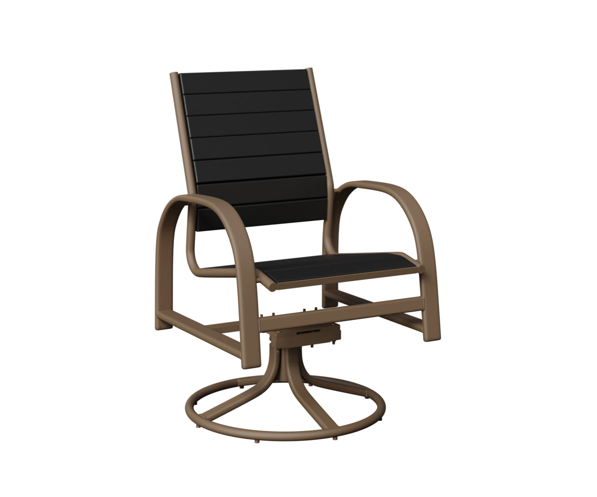 Murphy Poly Swivel Rocker Dining Chair