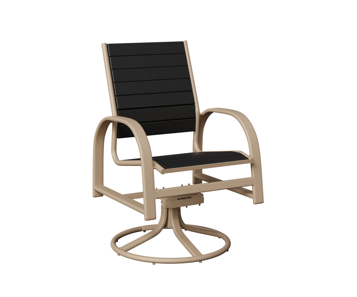 Murphy Poly Swivel Rocker Dining Chair