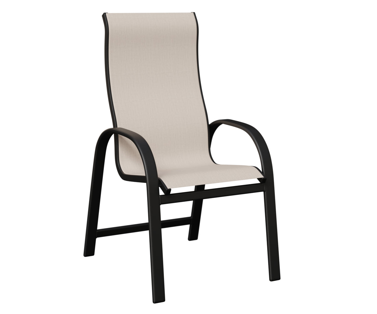 Murphy High-Back Padded Sling Dining Chair