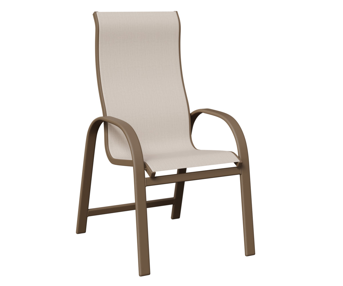 Murphy High-Back Padded Sling Dining Chair