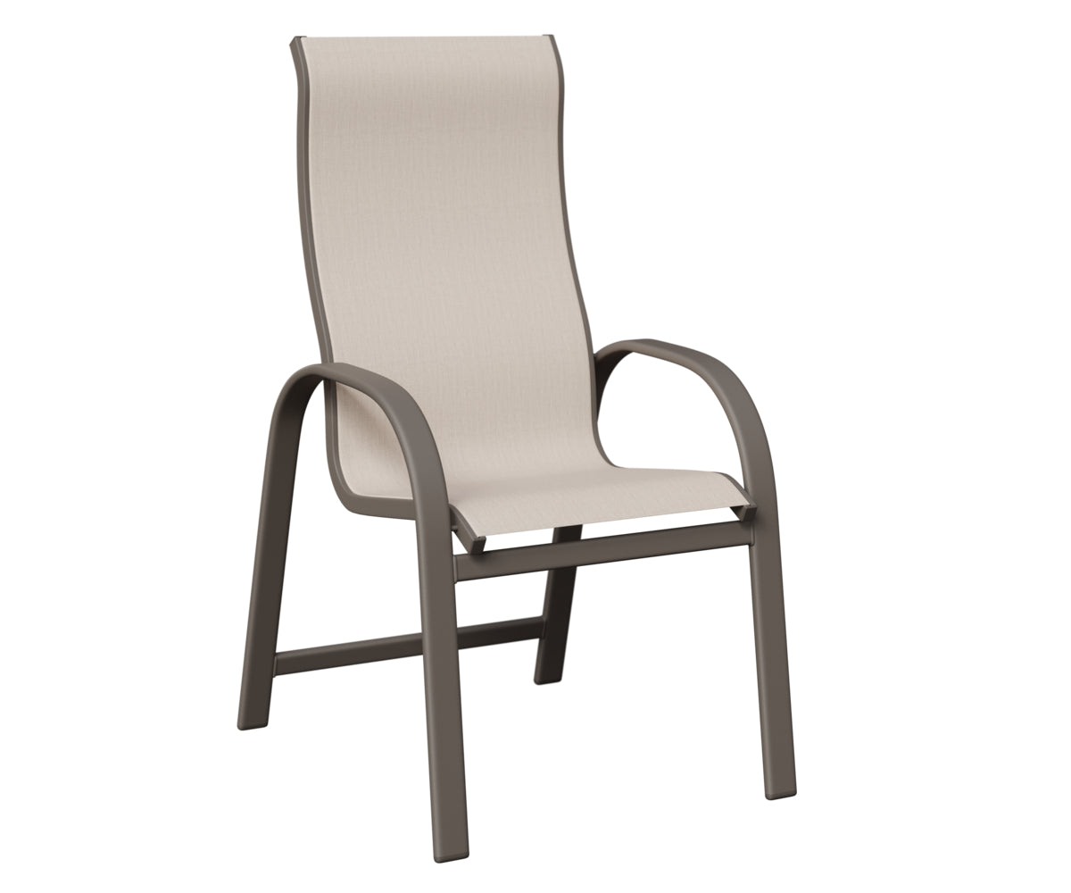 Murphy High-Back Padded Sling Dining Chair