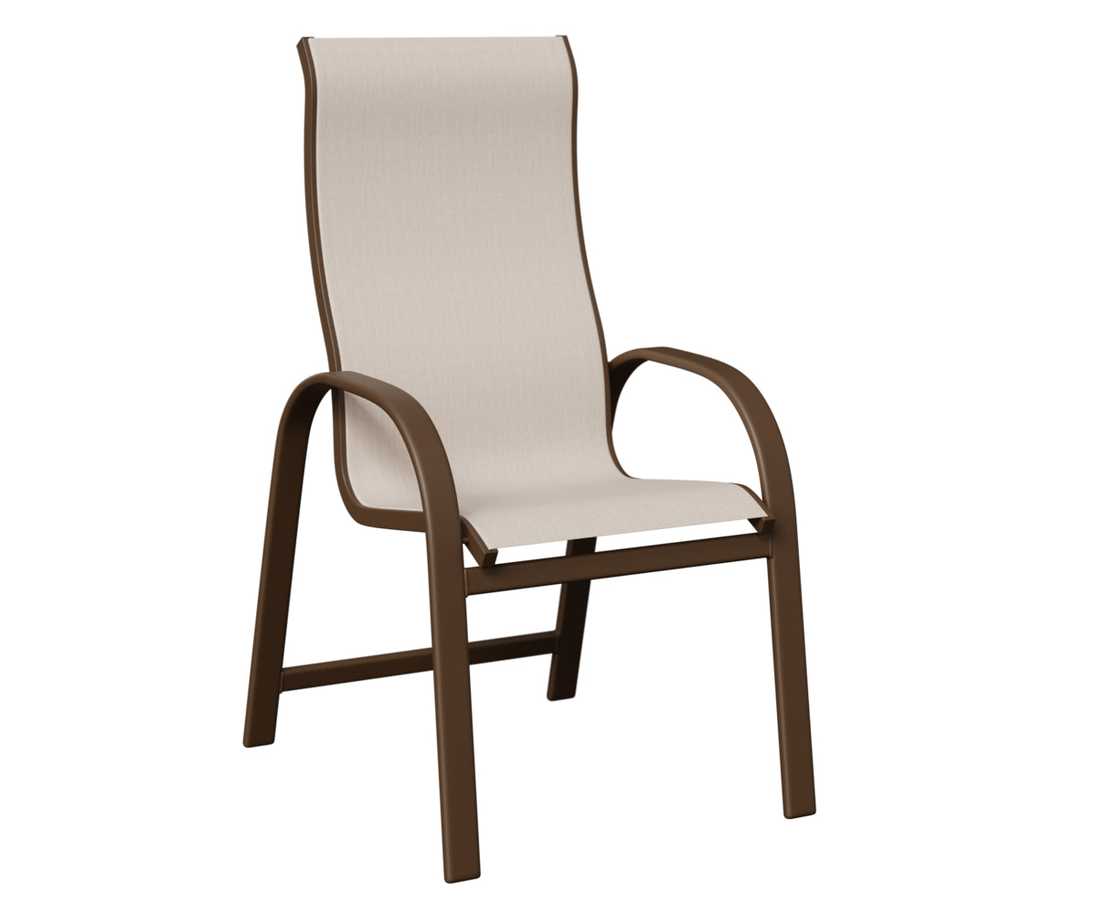 Murphy High-Back Padded Sling Dining Chair