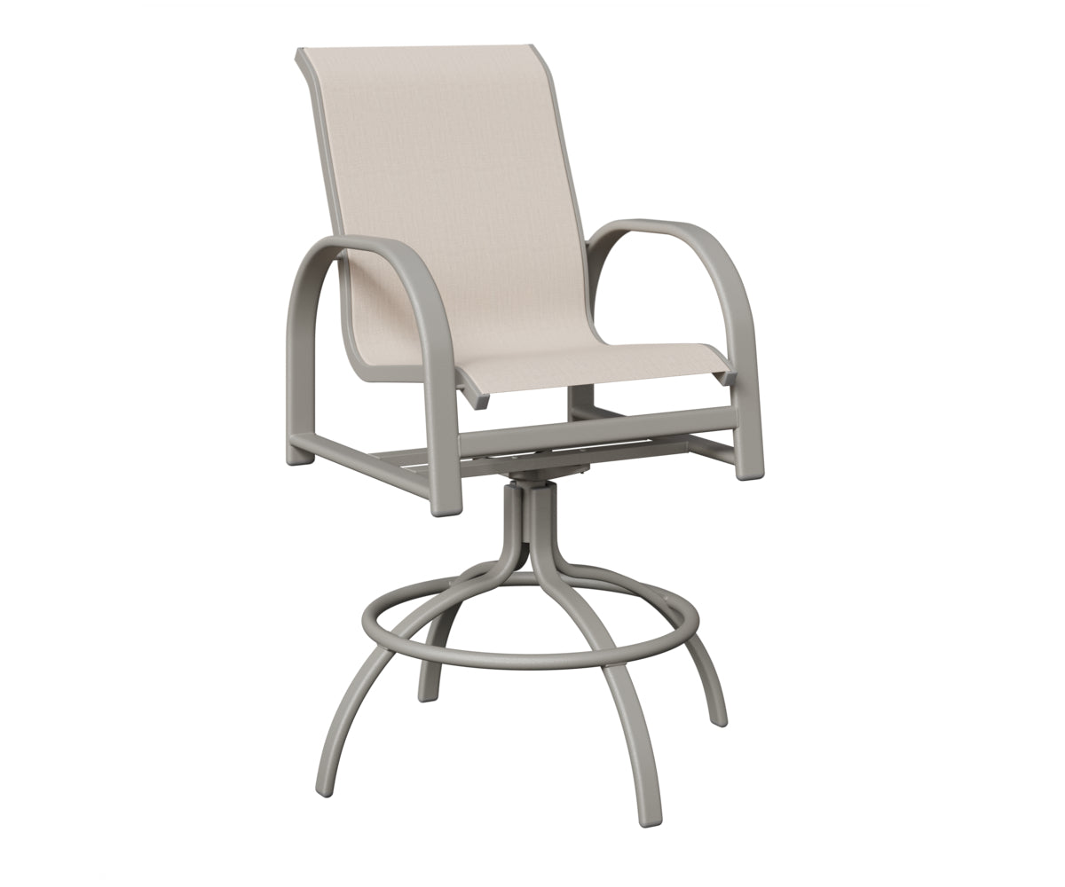 Murphy Sling Swivel Bar Chair