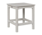 Camden End Table Rockwood Outdoor Furniture Natural Finish: Seashell 