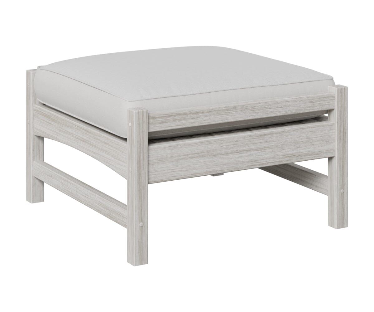 Camden Ottoman Rockwood Outdoor Furniture Natural Finish: Seashell 