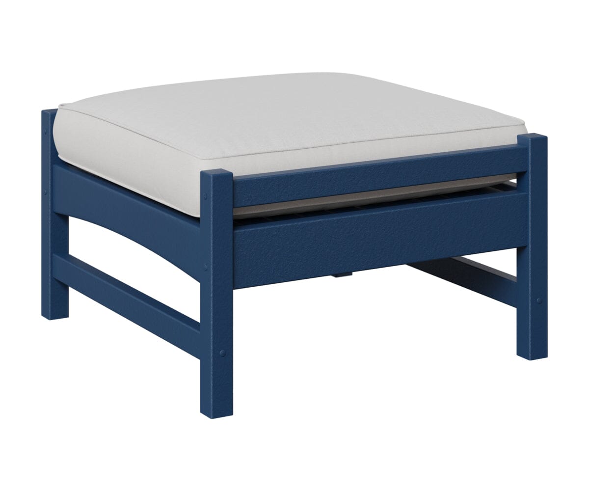 Camden Ottoman Rockwood Outdoor Furniture Navy Blue 