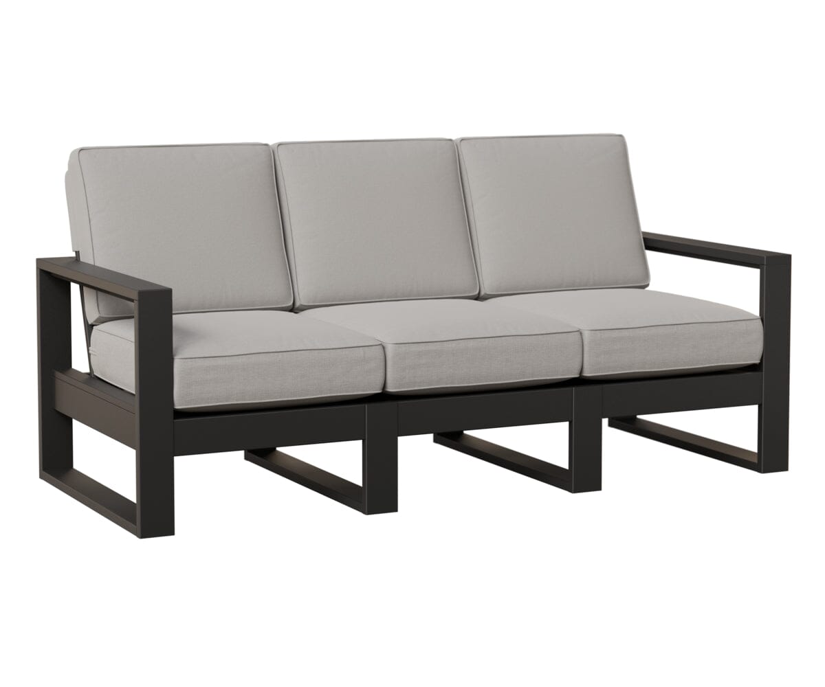 Nordic High Back Sofa Rockwood Outdoor Furniture Black A 