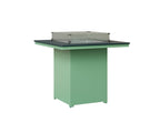 Numa 47" Sq Fire Table Bar Rockwood Outdoor Furniture MGP Berry MGP Mint 