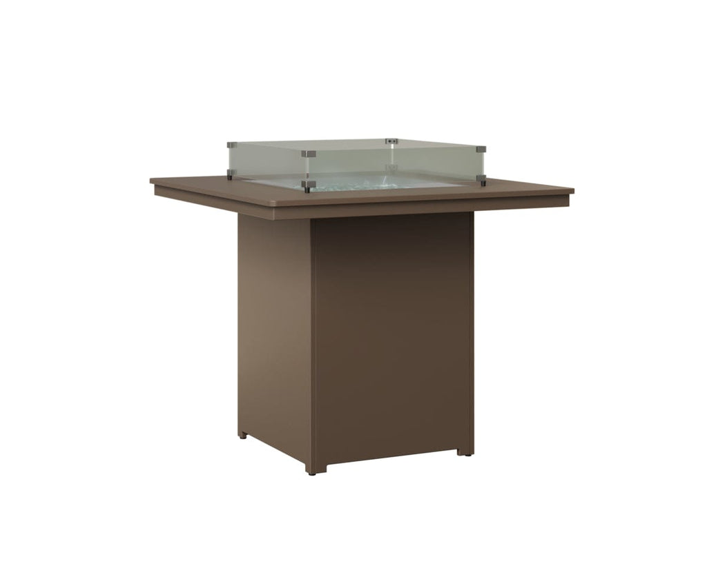 Numa 47" Sq Fire Table Bar Rockwood Outdoor Furniture MGP Clay MGP Clay 
