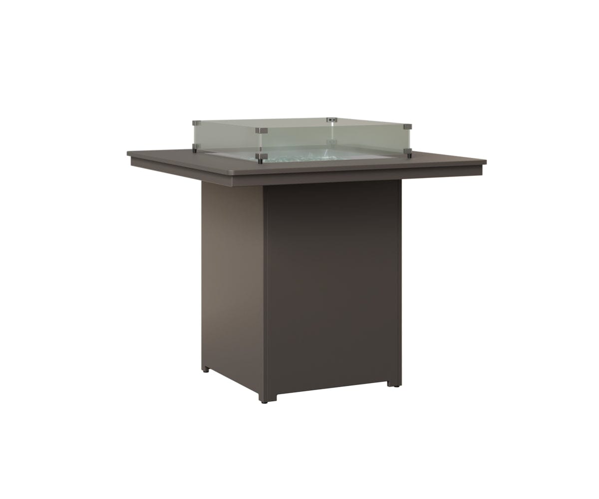 Numa 47" Sq Fire Table Bar Rockwood Outdoor Furniture MGP Graphite MGP Graphite 