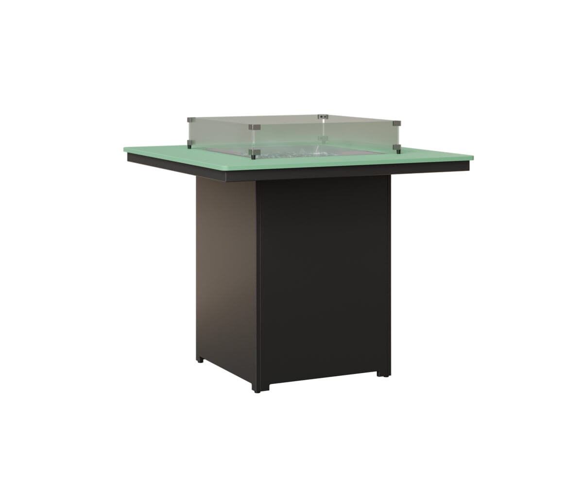 Numa 47" Sq Fire Table Bar Rockwood Outdoor Furniture MGP Mint MGP Black 