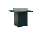 Numa 47" Sq Fire Table Bar Rockwood Outdoor Furniture MGP Teal MGP Berry 
