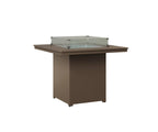 Numa 47" Sq Fire Table Counter Rockwood Outdoor Furniture MGP Clay MGP Clay 