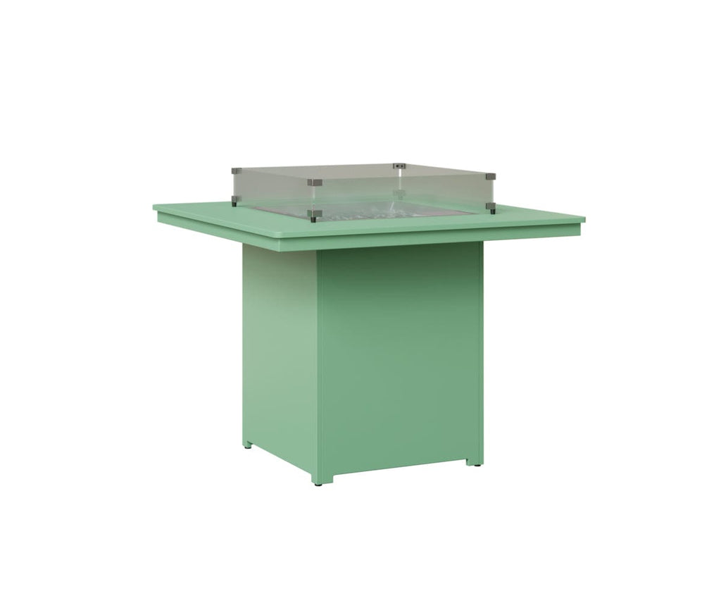 Numa 47" Sq Fire Table Counter Rockwood Outdoor Furniture MGP Mint MGP Mint 