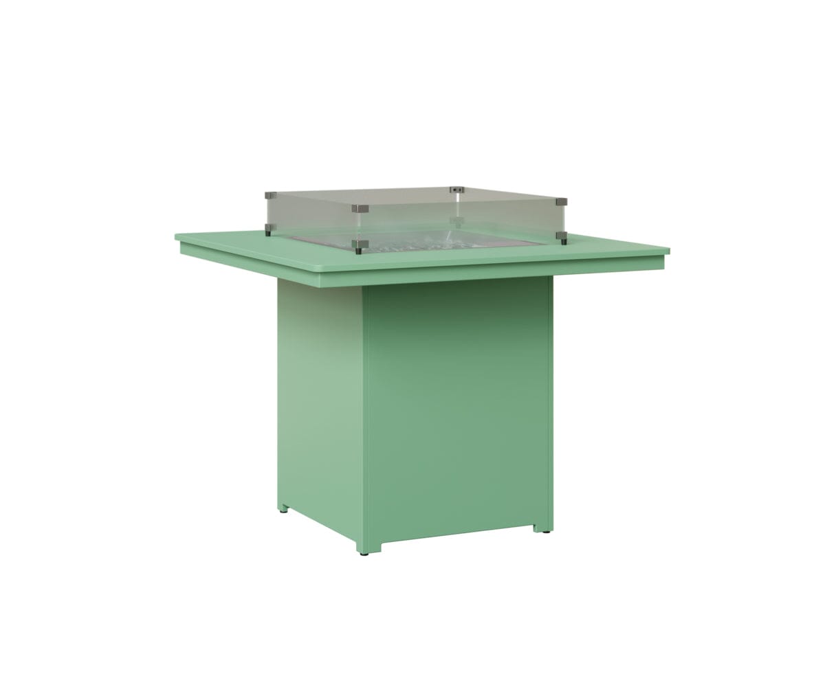 Numa 47" Sq Fire Table Counter Rockwood Outdoor Furniture MGP Mint MGP Mint 