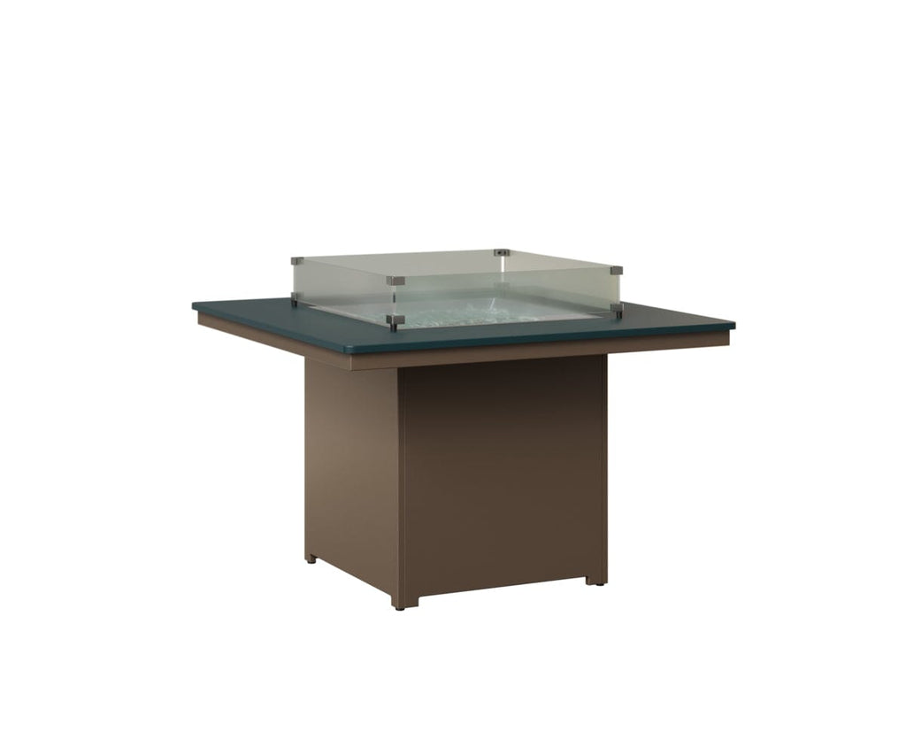 Numa 47" Sq Fire Table Dining Rockwood Outdoor Furniture 