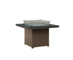 Numa 47" Sq Fire Table Dining Rockwood Outdoor Furniture 