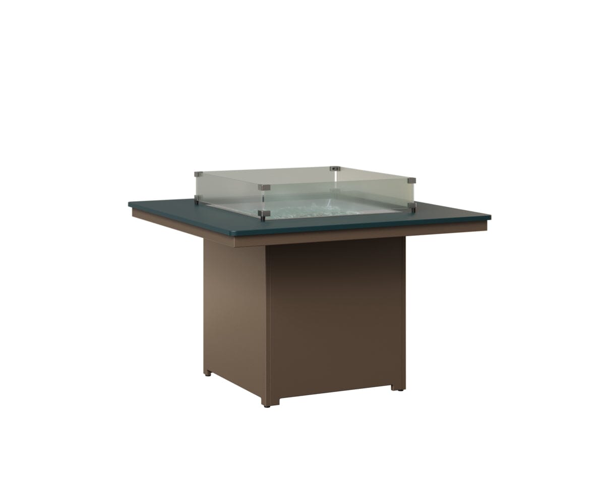 Numa 47" Sq Fire Table Dining Rockwood Outdoor Furniture 