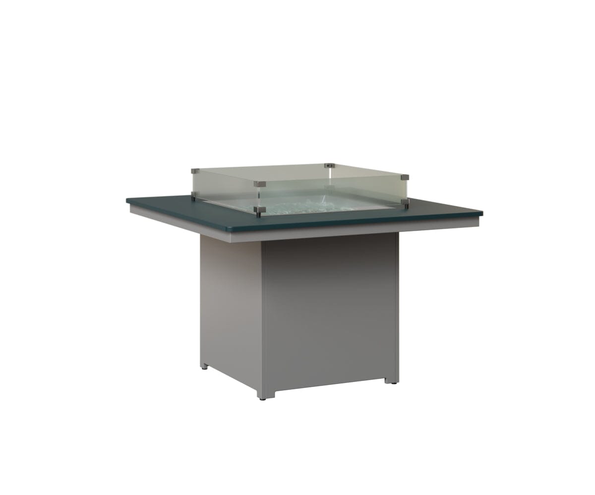 Numa 47" Sq Fire Table Dining Rockwood Outdoor Furniture 