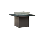 Numa 47" Sq Fire Table Dining Rockwood Outdoor Furniture 