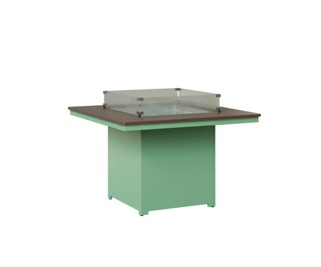 Numa 47" Sq Fire Table Dining Rockwood Outdoor Furniture 
