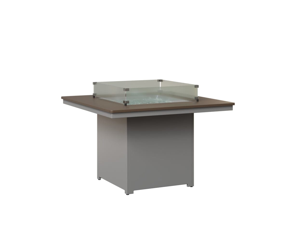 Numa 47" Sq Fire Table Dining Rockwood Outdoor Furniture 