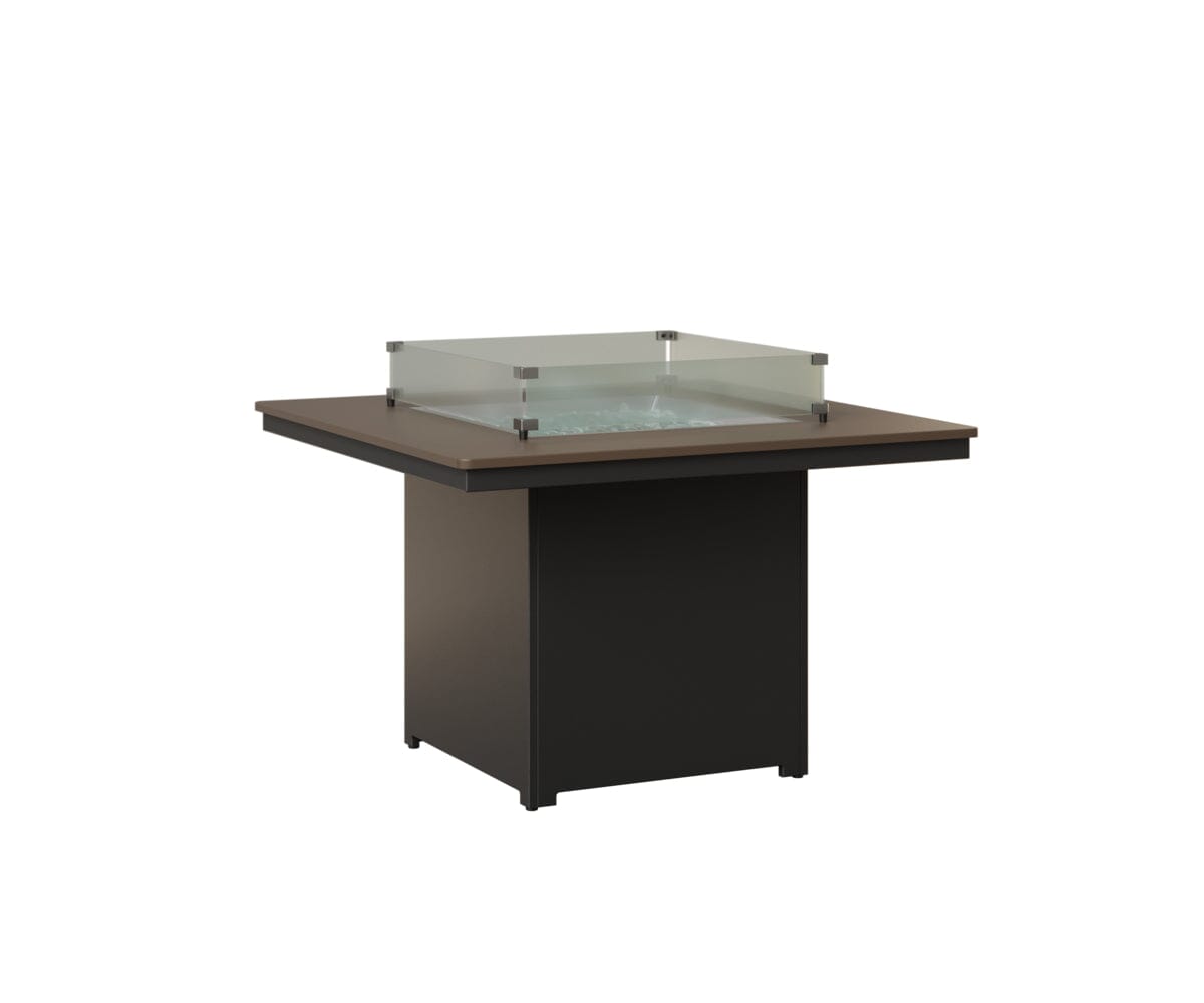 Numa 47" Sq Fire Table Dining Rockwood Outdoor Furniture 