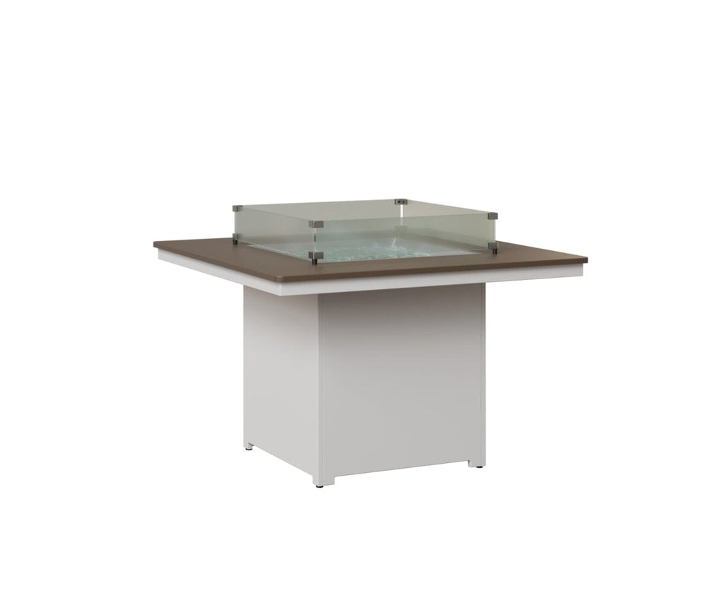 Numa 47" Sq Fire Table Dining Rockwood Outdoor Furniture 