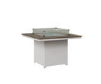 Numa 47" Sq Fire Table Dining Rockwood Outdoor Furniture 
