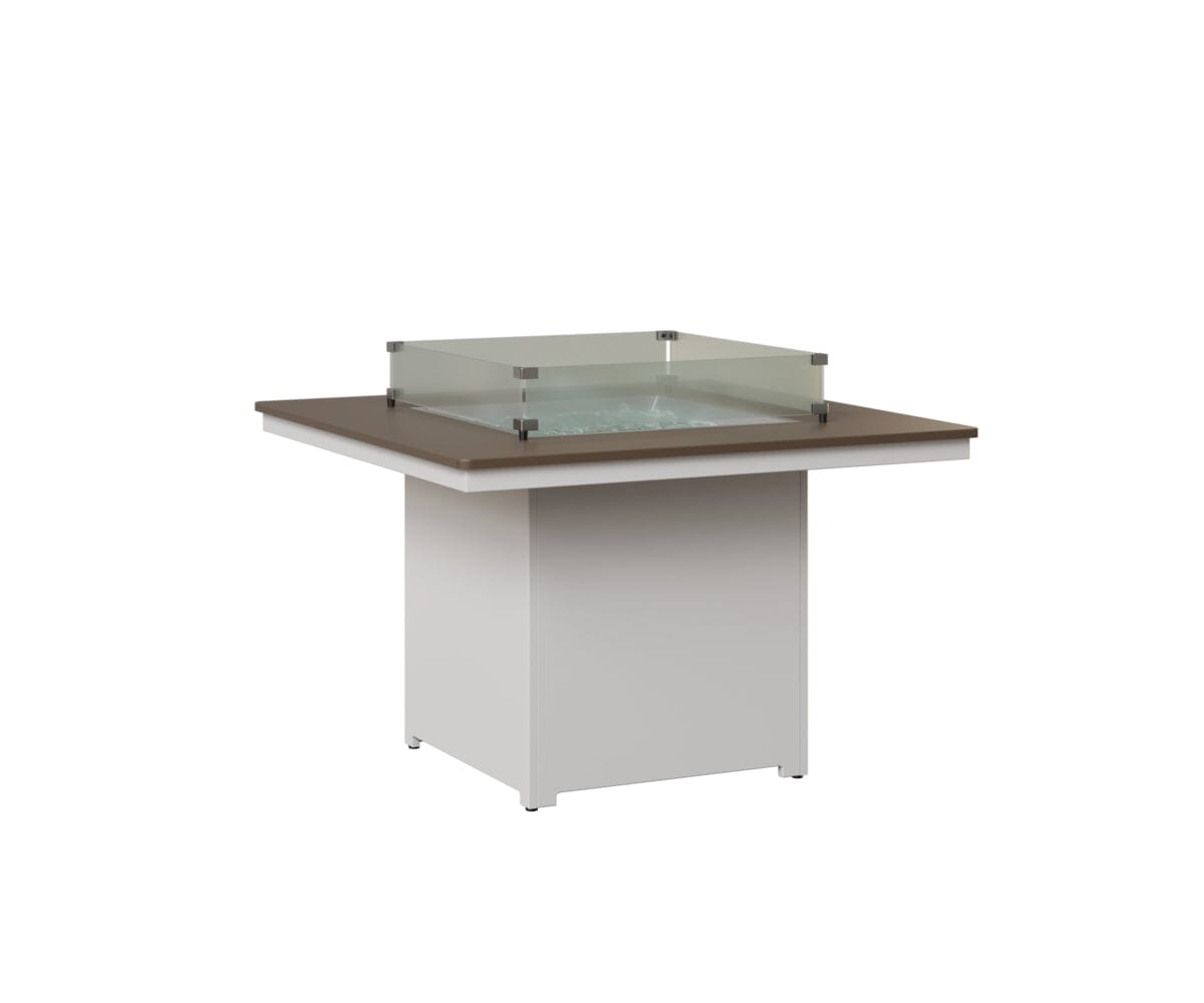 Numa 47" Sq Fire Table Dining Rockwood Outdoor Furniture 