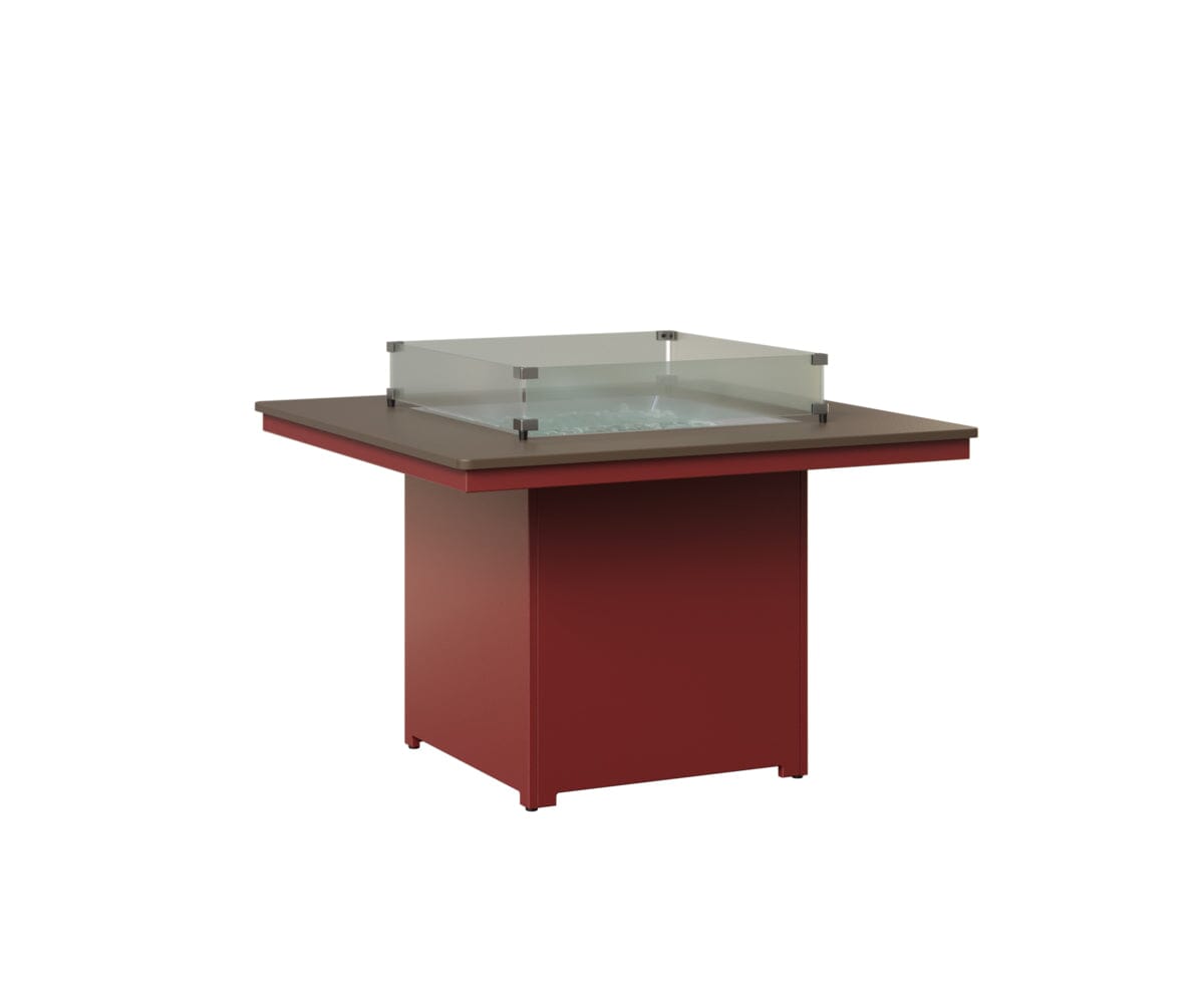 Numa 47" Sq Fire Table Dining Rockwood Outdoor Furniture 