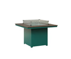 Numa 47" Sq Fire Table Dining Rockwood Outdoor Furniture 