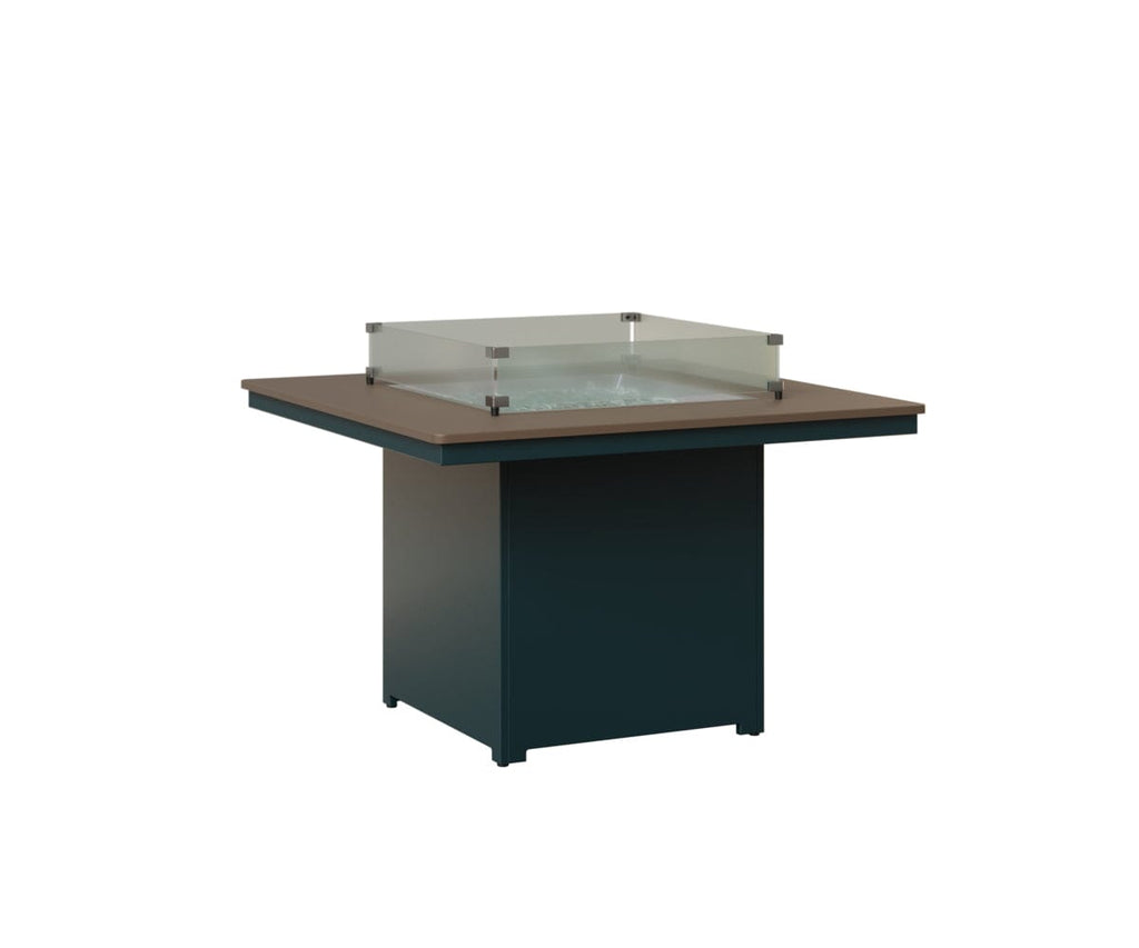Numa 47" Sq Fire Table Dining Rockwood Outdoor Furniture 